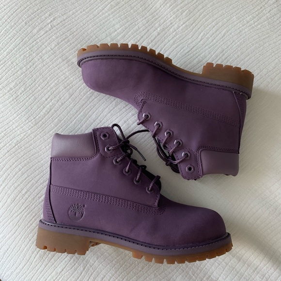 Purple timberland boots - Picture 3 of 5